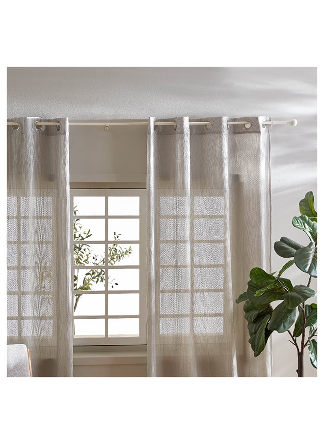Home Box Berg Extendable Curtain Rod with Round Finial 121 x 1.6 cm  - Image 4