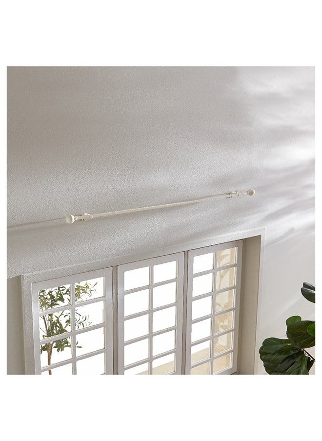 Home Box Berg Extendable Curtain Rod with Round Finial 121 x 1.6 cm  - Image 2