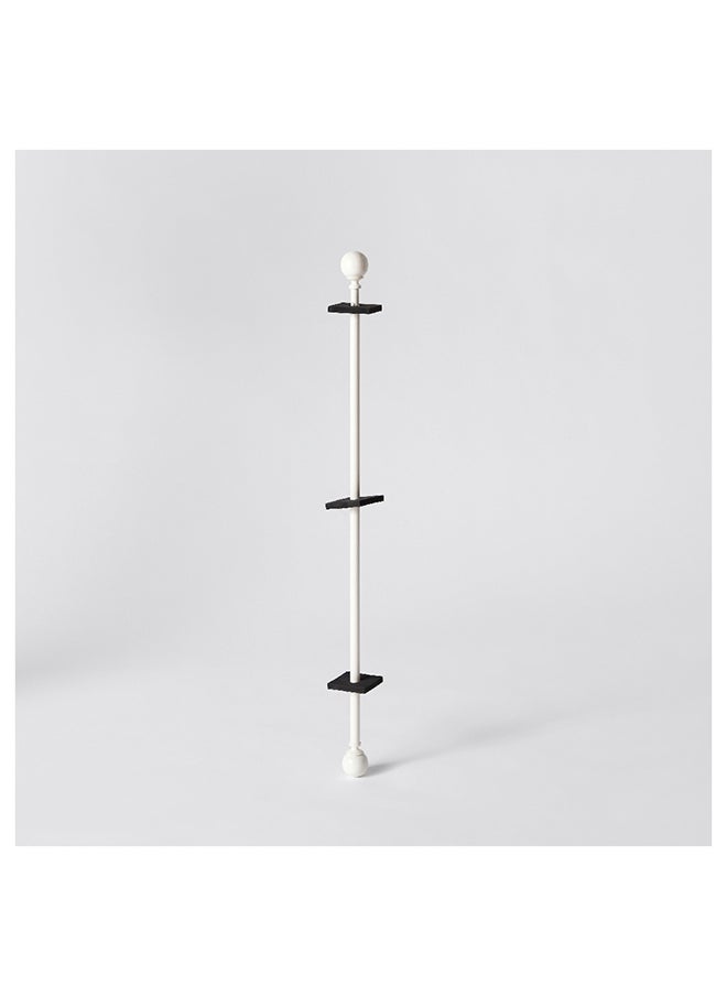 Home Box Berg Extendable Curtain Rod with Round Finial 121 x 1.6 cm  - Image 5