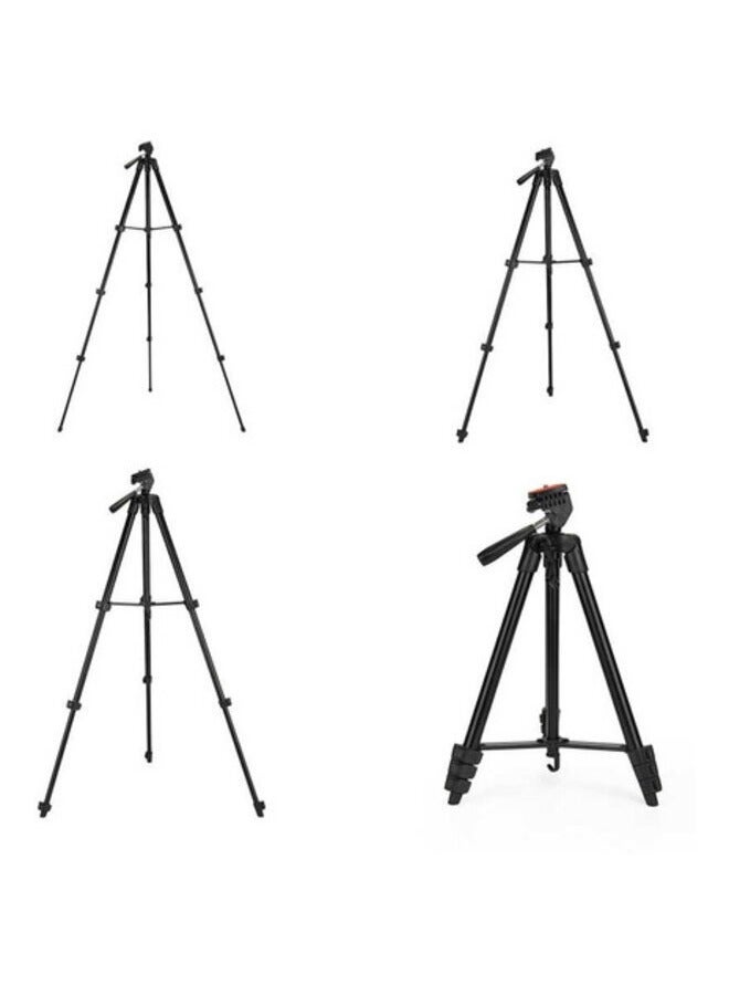 Jmary KP-2205 Tripod Stand for DSLR, Mirrorless Cameras, Smartphones, Aluminum Alloy, 360° Rotation, 134 cm Max Height, 2.4 kg Capacity - Image 4