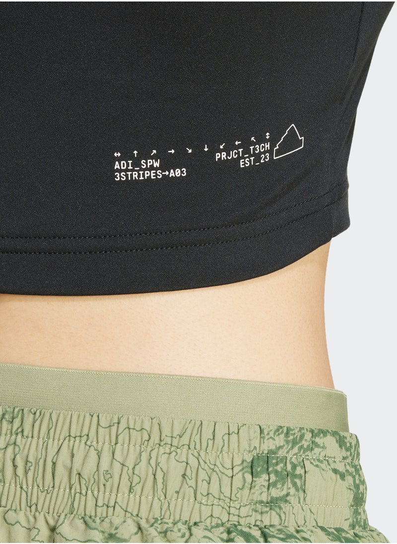 Adidas - City Escape Cropped Tank - Image 1