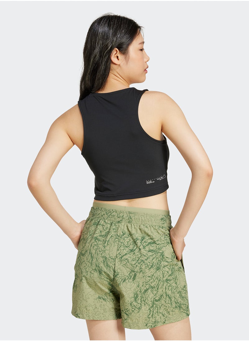 Adidas - City Escape Cropped Tank - Image 1