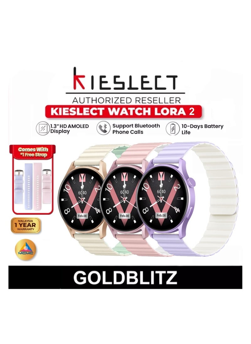 KIESLECT Lora 2 Smartwatch-pink  - Image 5