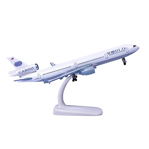 Bswath Model Airplane 1300 Scale Model United Airlines MD11 Model Plane Diecast Airplanes for Gift and Collection - Image 1