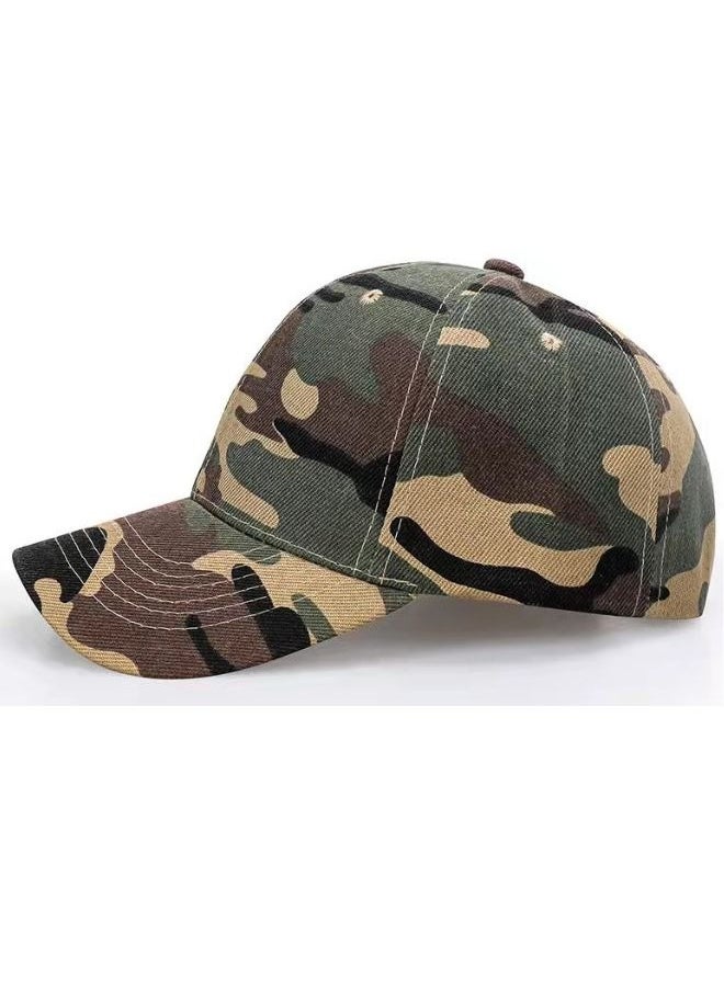 SARAOONT Men's Camouflage Baseball Cap - Army Military Camo Hat for Outdoor Sports, Tactical Cap for Hunting and Fishing - Unisex Design for Men and Women.  - Image 5