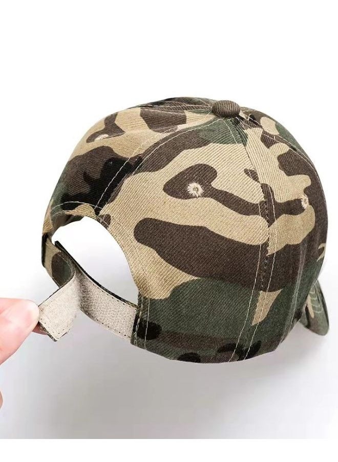 SARAOONT Men's Camouflage Baseball Cap - Army Military Camo Hat for Outdoor Sports, Tactical Cap for Hunting and Fishing - Unisex Design for Men and Women.  - Image 3