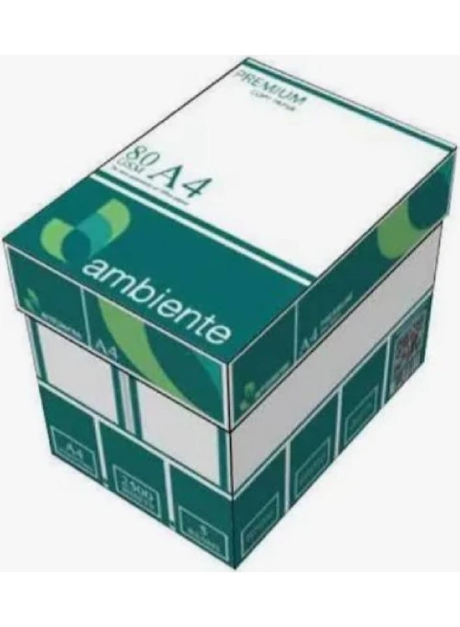 AMBIENTE A4 Copy Paper | 80gsm Premium Printer & Copier Paper- 500 sheets - Image 3
