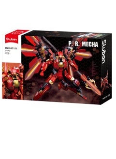 Sluban Sluban - Mecha P.R. Mecha Red 511 Pieces - M38-B1152  - Image 1