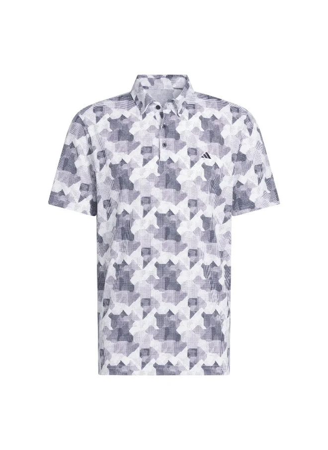 Adidas adidas go-to printed men polo t-shirt