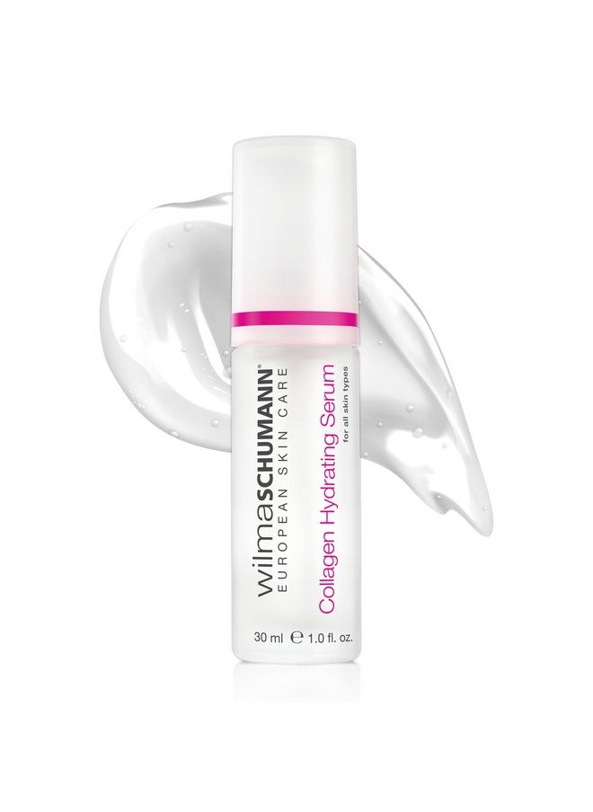 WILMA SCHUMANN - Collagen Moisturizing Serum Nourishes Skin And Reduces Fine Lines And Wrinkles Face Serum For All Skin Types Hydrating Facial Serum 1Oz/30Ml Luxury Skin Care - Image 1