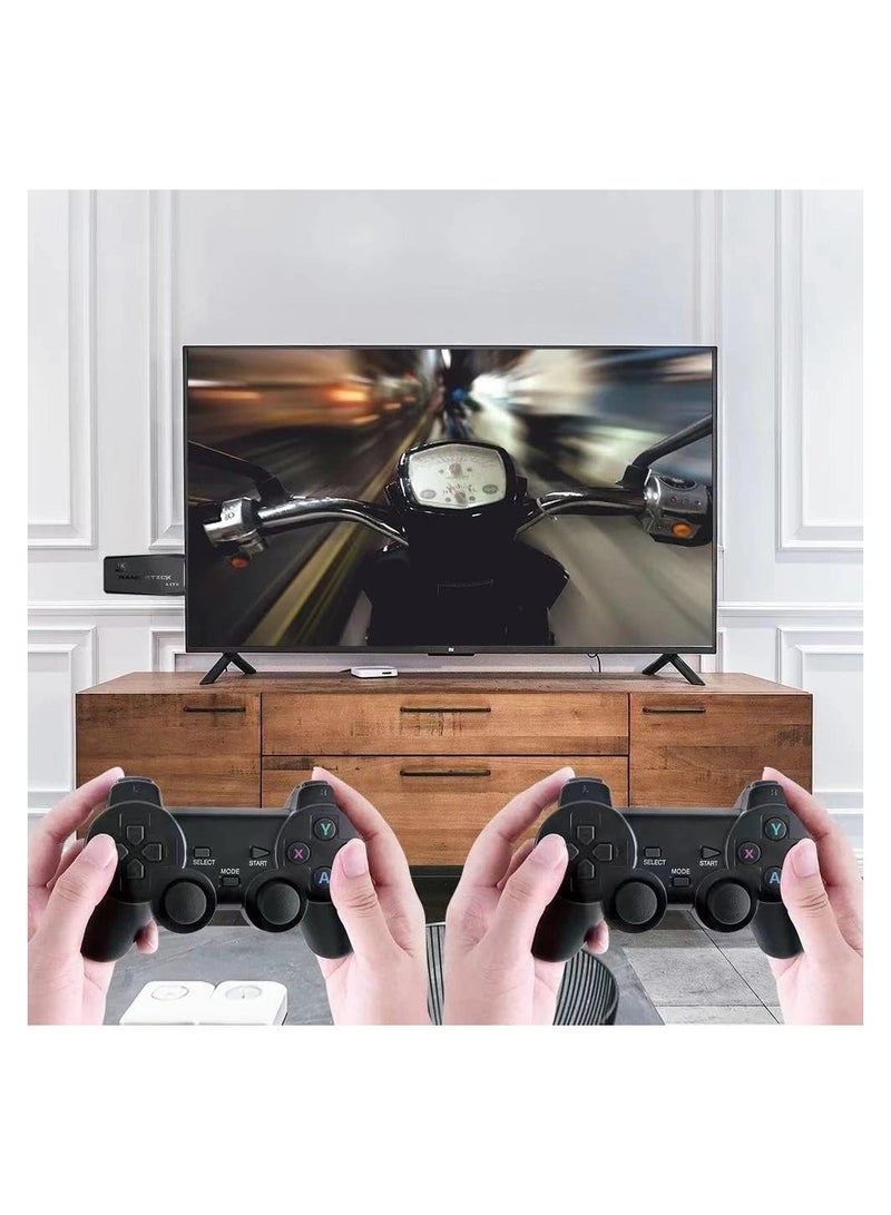 ELTERAZONE 64G Retro Game Console, HD Classic Game Console, 10000+ Built-in Games, 9 Emulators Console, HDMI Output TV Video Games, High Definition Game Console with Dual 2.4G Wireless Controllers - Image 3