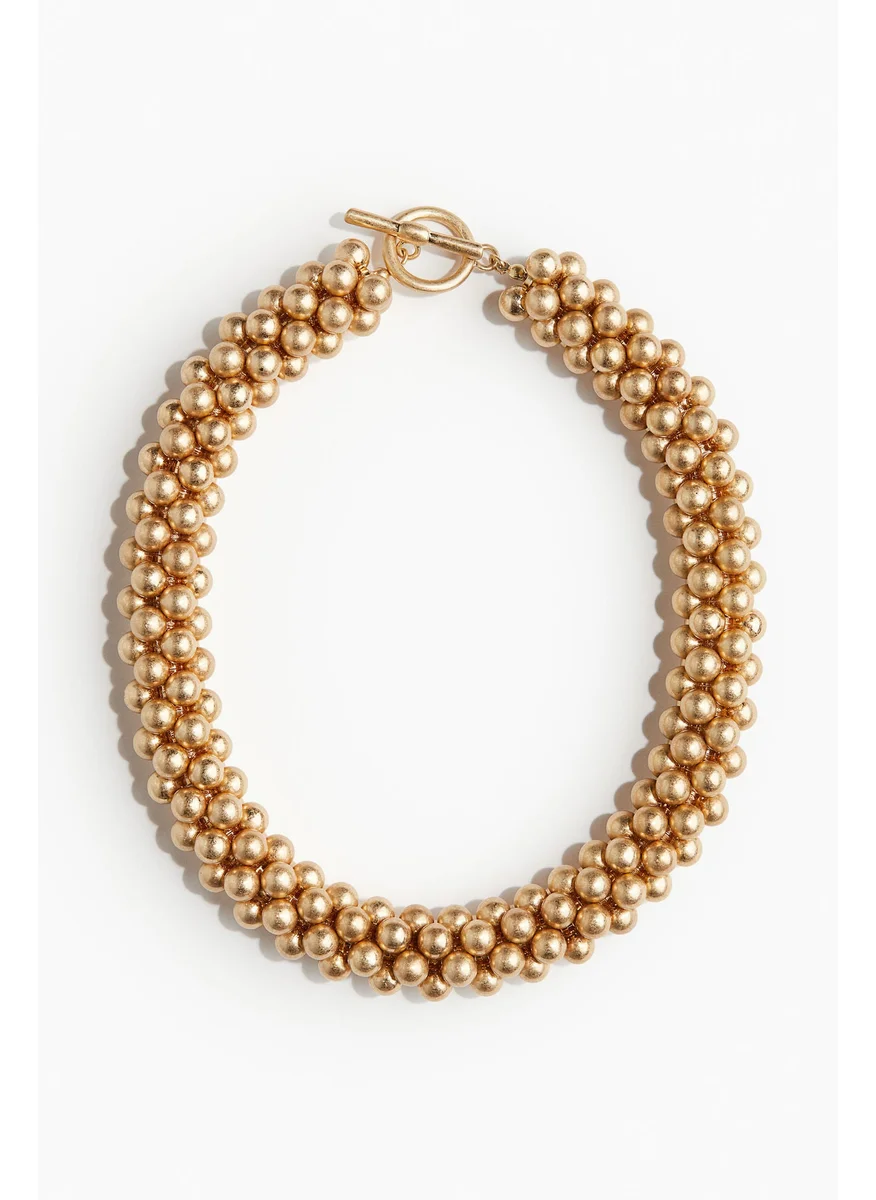 H&M Chunky Beaded Necklace