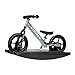 Strider 12 Sport Bike Matte Gray Rocking Base Helps Teach Baby How to Ride a Balance Bicycle for Kids 6 Months to 4 Years Easy Assembly Adjustments - Image 3