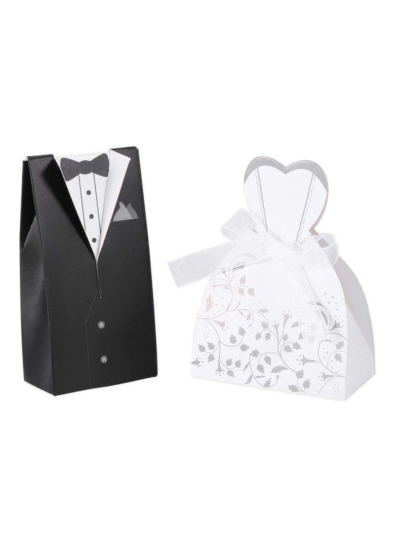 SYOSI Wedding Party Boxes SYOSI 50 Pairs Sweet Candy Boxes  - Image 1