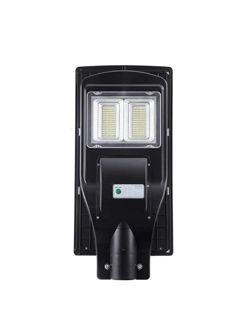 RR RR Lighting Solar Street Light Outdoor Waterproof Solar Flood Lamp Motion Sensor Security Light for Outside Yard Garden, Street, Basketball Court 6500K Daylight 120 Led 50W  - Image 1