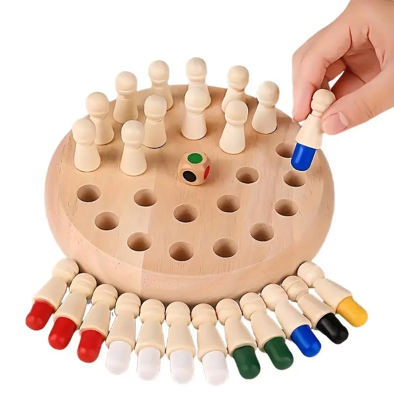 Burmy Wooden Memory Matching Game for Kids – Color Recognition ...