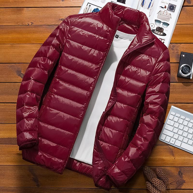 [Anti-season Clearance] Down cotton-padded jacket Men's Winter Jacket Thin Korean Fashion Men's Short Thickened Warm  - Image 4