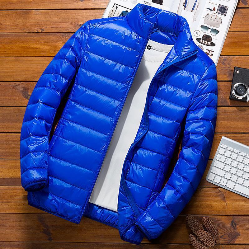 [Anti-season Clearance] Down cotton-padded jacket Men's Winter Jacket Thin Korean Fashion Men's Short Thickened Warm  - Image 5