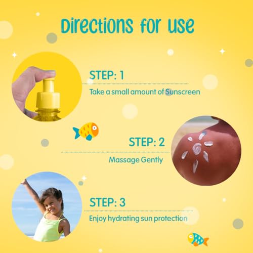 Puddles Organic Guard & Hydrate Mineral Sunscreen 50 ml (Age 2-12 years) | SPF 30- UVA, UVB protection | Powered by Vitamin E, Organic Moringa, Raspberry, Vanilla | pH Balanced,-Vegan - Image 5