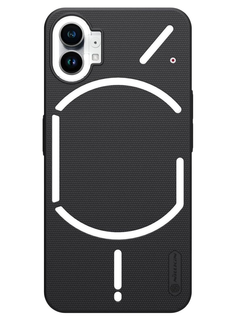 Nillkin Nillkin Super Frosted Shield Pro Case Slim for Nothing Phone 1 Case, Pocket-Friendly Anti-Scratch Phone Case - Black  - Image 4