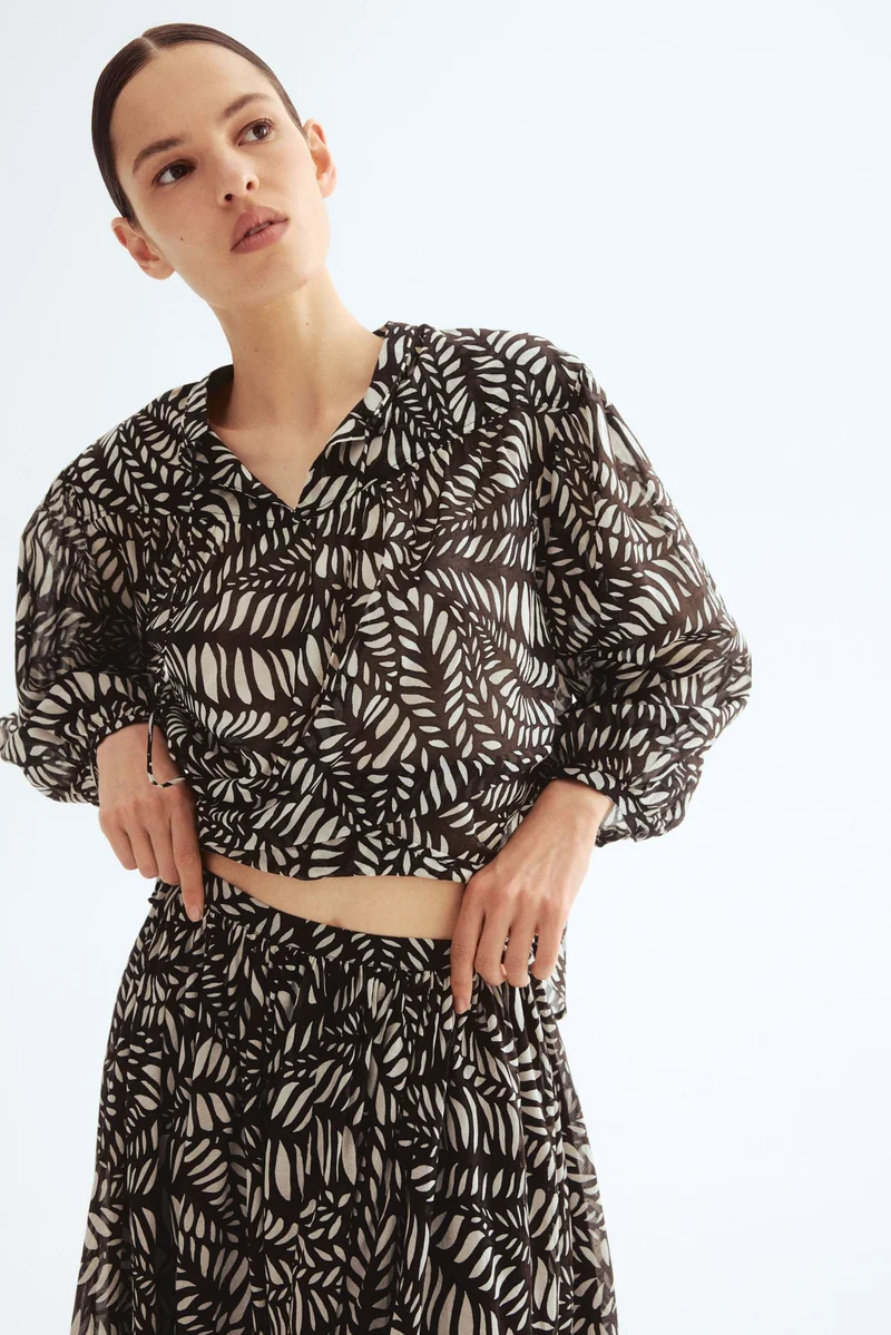 H&M Circular cotton skirt