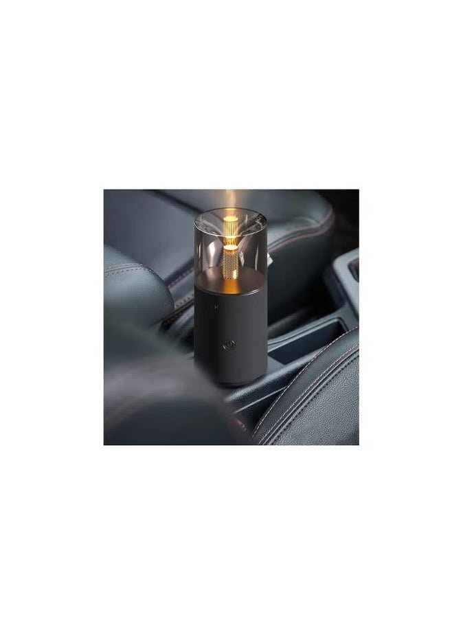 Car Air Freshener Diffuser – Mini Car Scent Perfume with Type-C Charging & LED Light, Aromatherapy Diffuser for Auto, Air Freshener for Cars, Air Refreshing Smell Remover, Auto Shut-Off, USB Powered