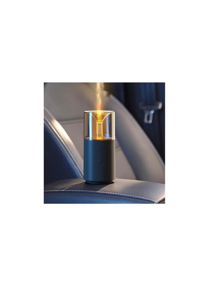 Car Air Freshener Diffuser – Mini Car Scent Perfume with Type-C Charging & LED Light, Aromatherapy Diffuser for Auto, Air Freshener for Cars, Air Refreshing Smell Remover, Auto Shut-Off, USB Powered