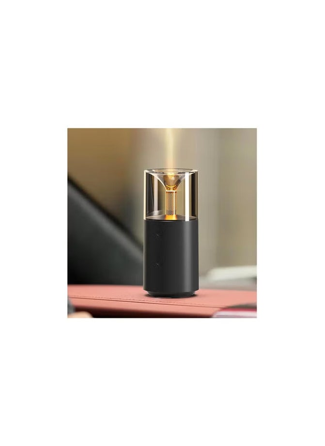 Car Air Freshener Diffuser – Mini Car Scent Perfume with Type-C Charging & LED Light, Aromatherapy Diffuser for Auto, Air Freshener for Cars, Air Refreshing Smell Remover, Auto Shut-Off, USB Powered