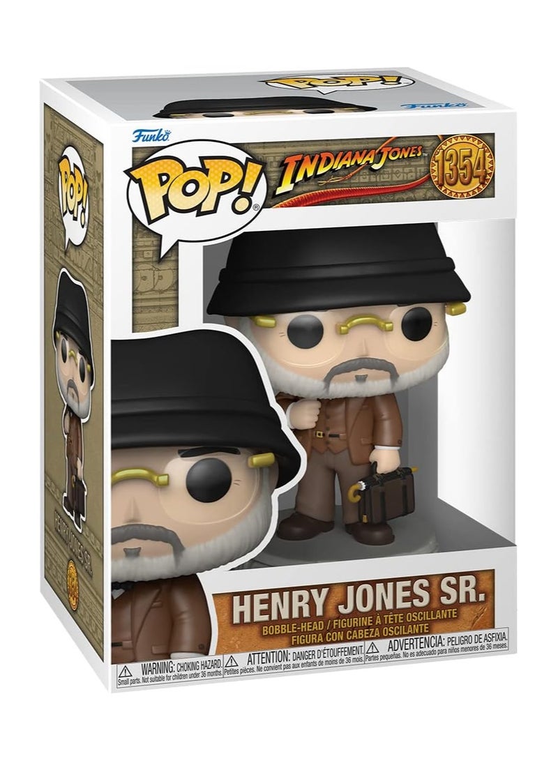 Funko Pop! Movies: Indiana Jones - Henry Jones Sr - Collectable Vinyl Figure - Image 1