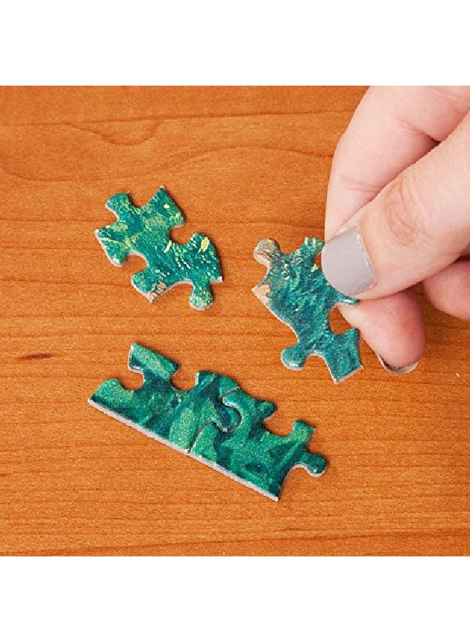 Bits and Pieces ألعاب تركيب للبالغين مجموعة قيمة من ثلاثة أحجية استيقظ الأضواء الموجهة وأحجية أحلام اليقظة من الفنان آلان جيانا 500 قطعة أحجية 18" × 24" - Image 4