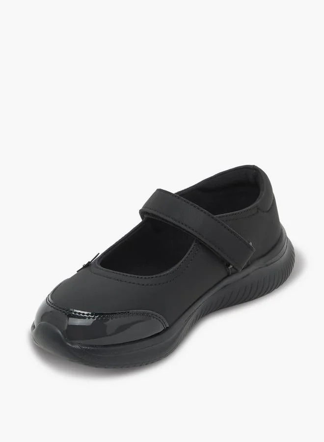 Dash BLACK Girls Hook & Loop School Shoes for Women | Best Price UAE