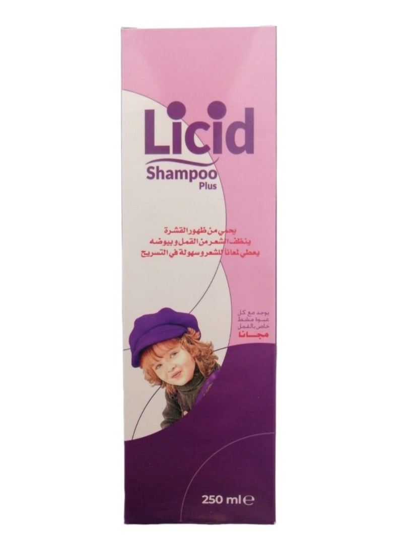 Licid shampoo for healthy, clean and shiny hair 250 ml - Image 1