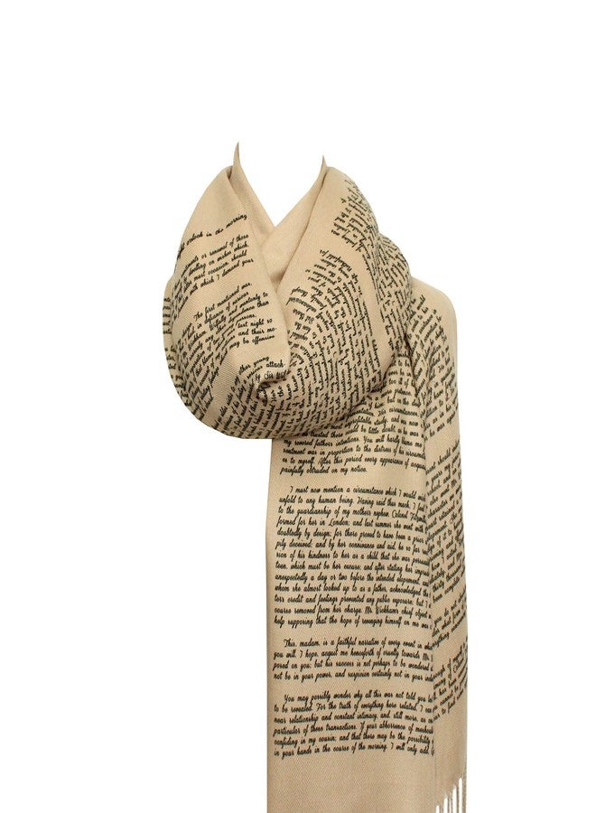 Universal Zone Darcy's Letter to Elizabeth from Pride and Prejudice by Jane Austen Shawl Scarf Wrap - Image 1