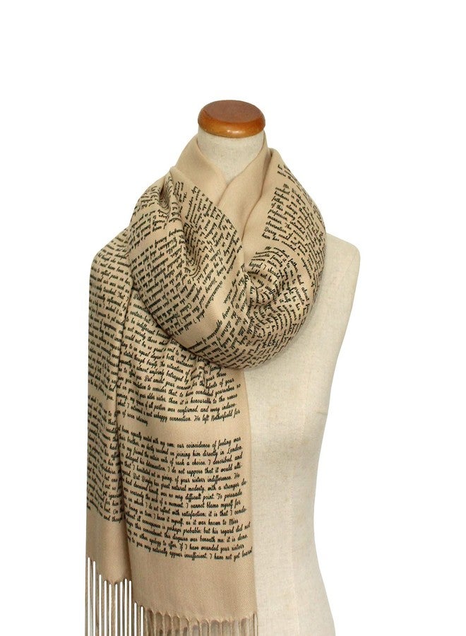 Universal Zone Darcy's Letter to Elizabeth from Pride and Prejudice by Jane Austen Shawl Scarf Wrap - Image 2
