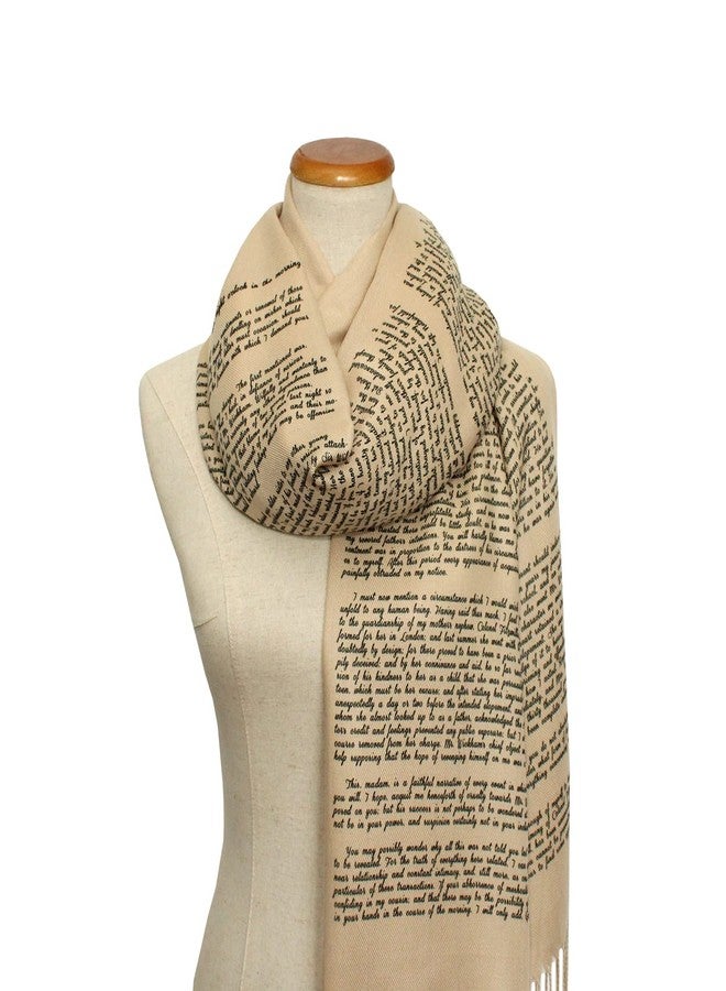 Universal Zone Darcy's Letter to Elizabeth from Pride and Prejudice by Jane Austen Shawl Scarf Wrap - Image 3