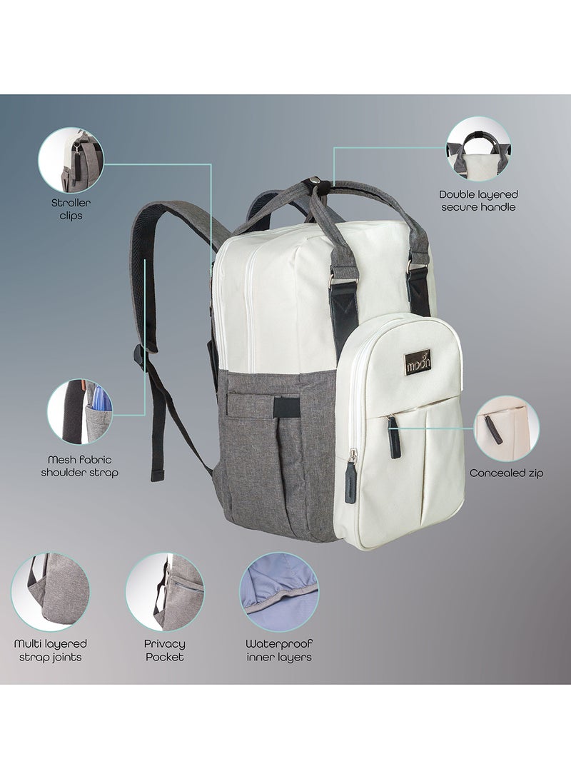 Moon Luca Diaper Bag With Stroller Clips - Image 3