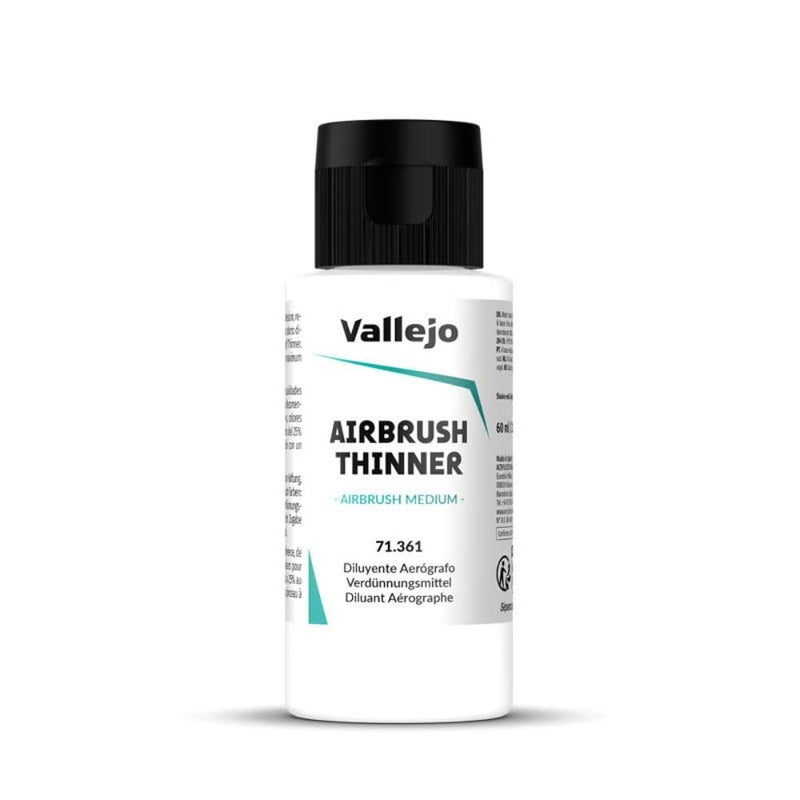 Vallejo Airbrush Thinner Model, Clear, 2 Fl Oz (Pack of 1) - Image 1