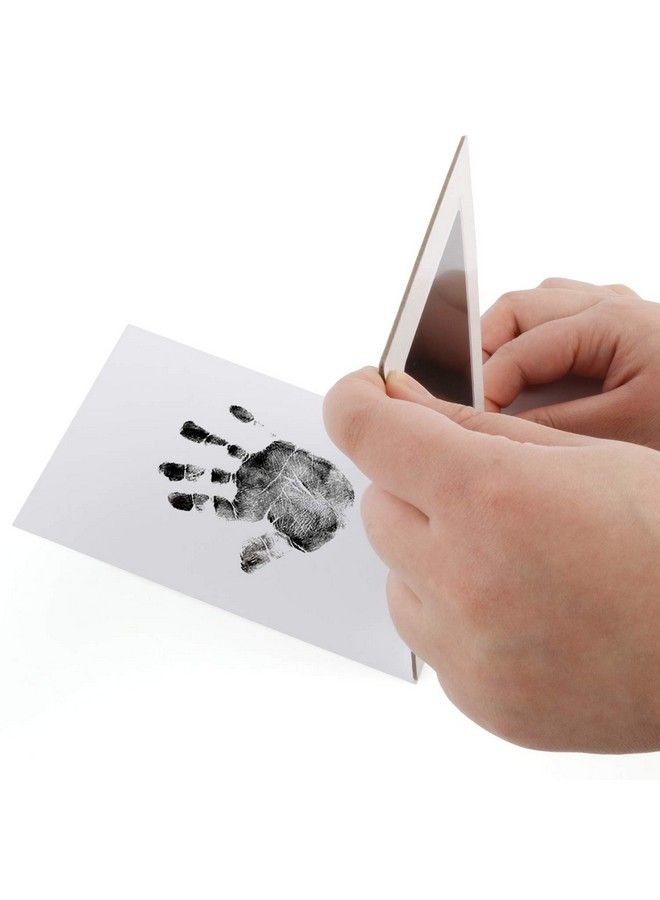 MENGNI Baby Footprint Handprint Pet Paw Print Kit With 4 Ink Pads And 8 Imprint Cards - Image 5