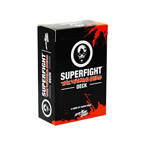 SKYBOUND Superfight The Walking Dead 100 Expansion Cards for The Game of Absurd Arguments for Young Teens and Adults 3 Players Ages 12 Up - Image 1