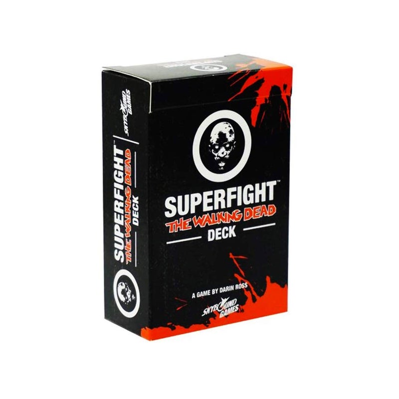 SKYBOUND Superfight The Walking Dead 100 Expansion Cards for The Game of Absurd Arguments for Young Teens and Adults 3 Players Ages 12 Up - Image 2