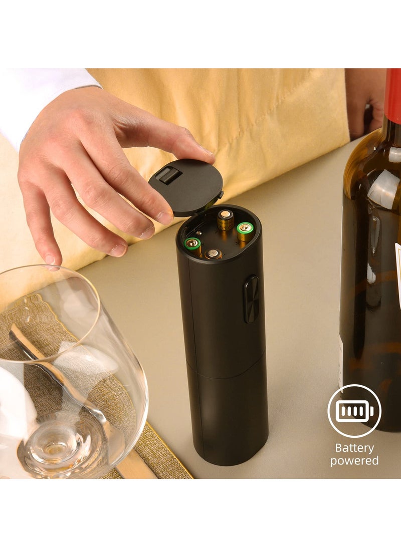 SYOSI Electric Opener, Automatic Corkscrew Opener Kit, Battery Operated Bottle Opener for Travel, Gathering, Party, Gift  - Image 3