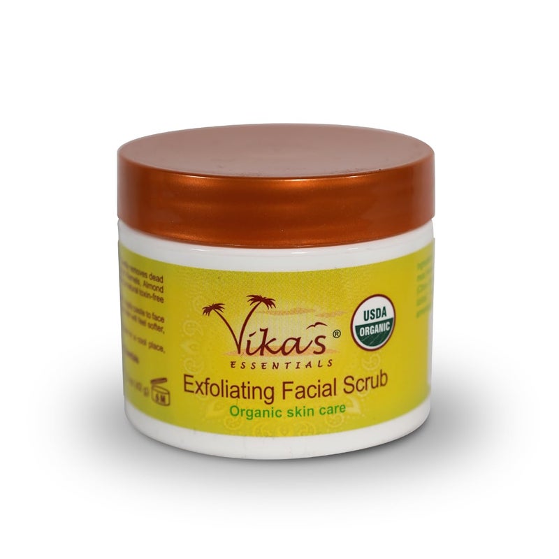 Vikas Essentials Certified Organic Exfoliating Facial Scrub