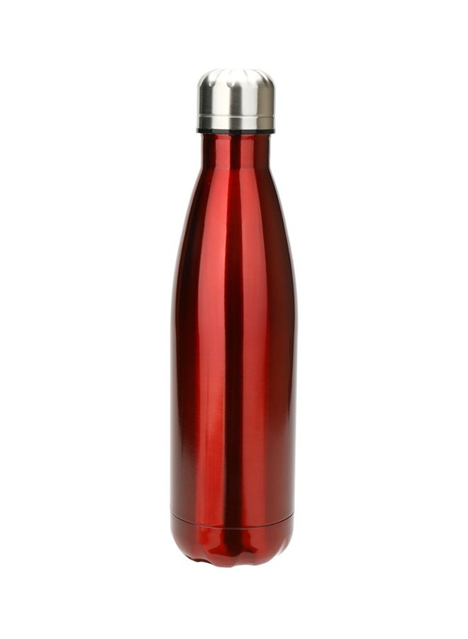 NIBEMINENT Stainless Steel Vacuum Flask Water Bottle Black 28ml - Image 1