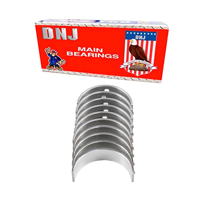 DNJ MB1160.10 Oversize Main Bearings Set for Chrysler, Dodge, Jeep, Ram V8 Engines - Image 1