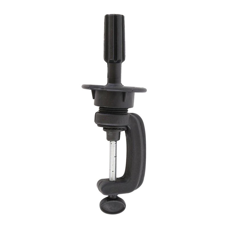 2pcs Hairdressing Head Bracket Wig Hairdressing Practice Stand Holder for Barber Shop (Black） - Image 3
