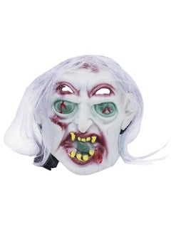 Generic Halloween Leather Mask Gray Teeth 