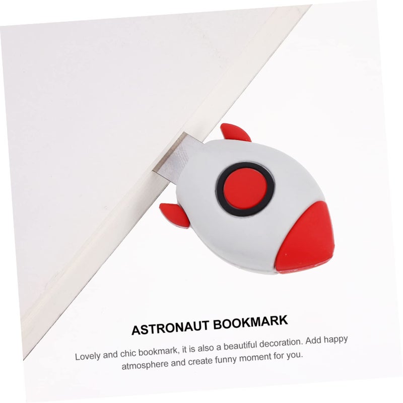 Rocket Design Bookmark For Readers And Students Lightweight Thin Decorative Multi Color 18 5X2 8CM - Image 5