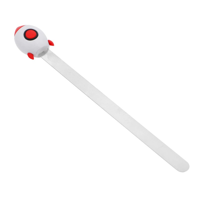 Rocket Design Bookmark For Readers And Students Lightweight Thin Decorative Multi Color 18 5X2 8CM - Image 2