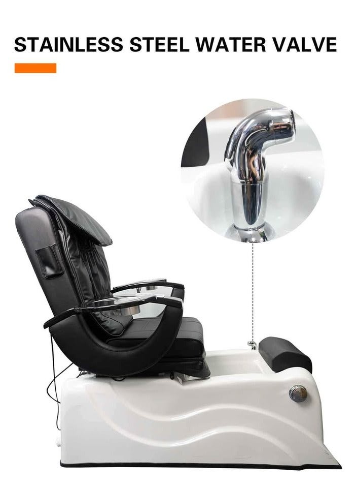 Electric Sofa Spa Chair Remote Control Settings, Electric Massager, Adjustable Chair & Foot Tub for Professional Beauty Spa Salon Barbershop Furniture - Image 3