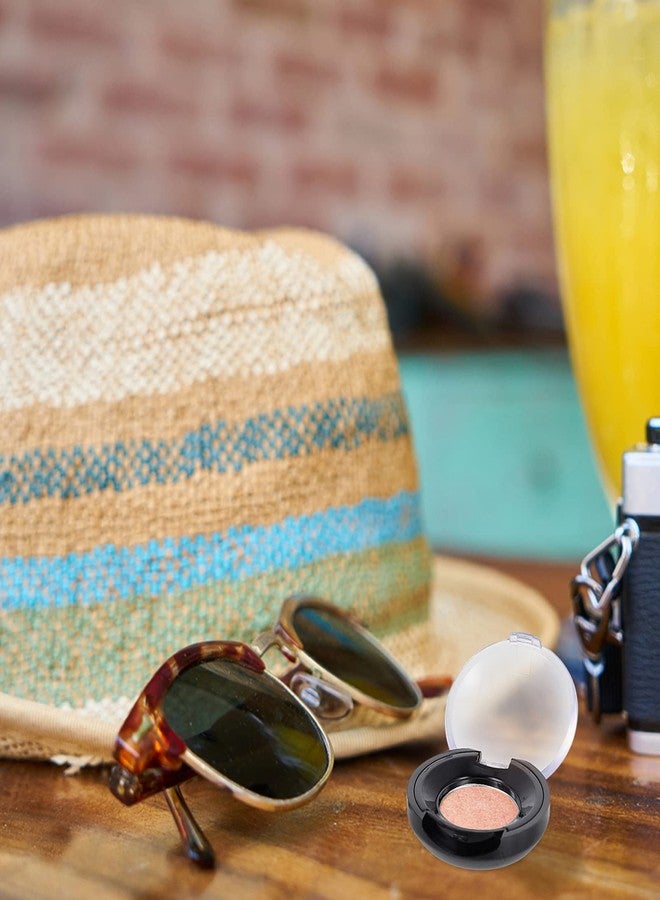 Lurrose 8cs Eye Shadow Blank Empty Blush Case Eyeshadow Case DIY Makeup Empty Eyeshadow Blusher Case Eyeshadow Palette Pans Makeup Brishes Makeup Pallet Mini Box Plastic Travel With Cover - Image 4